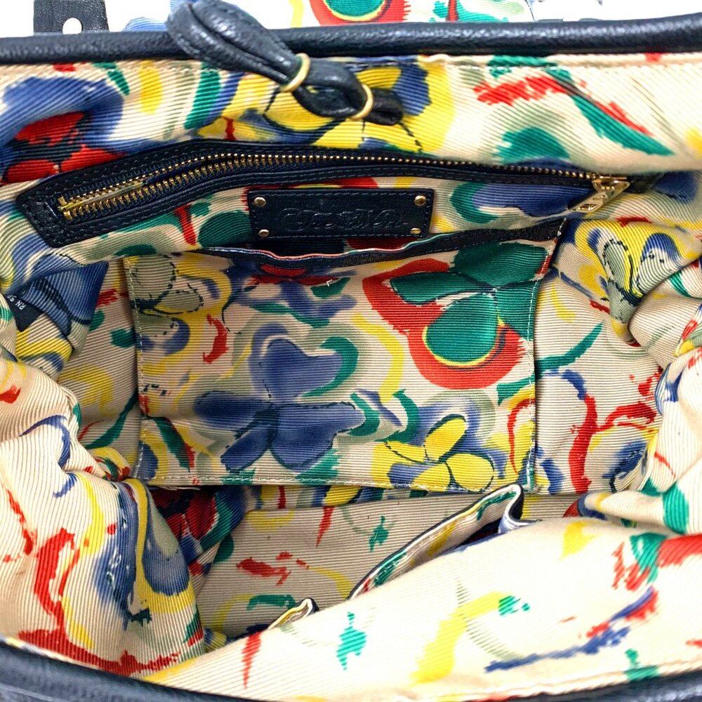 Tre Vero Top Frame Leather Stud Accented Shoulder‎ Bag - Picture 8 of 12